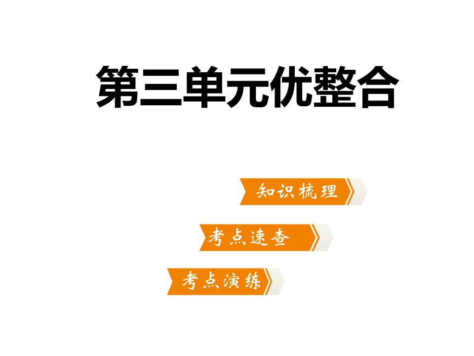 第三单元秦汉时期统一多民族国家的建立与巩固复习课件22ppt