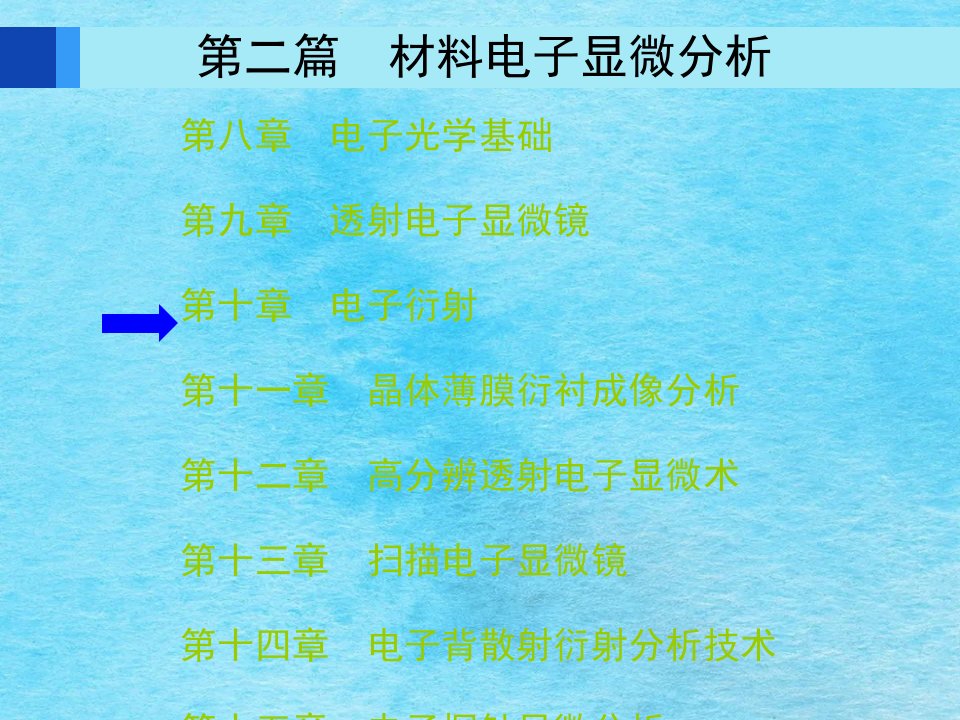 第11章材料分析方法ppt课件