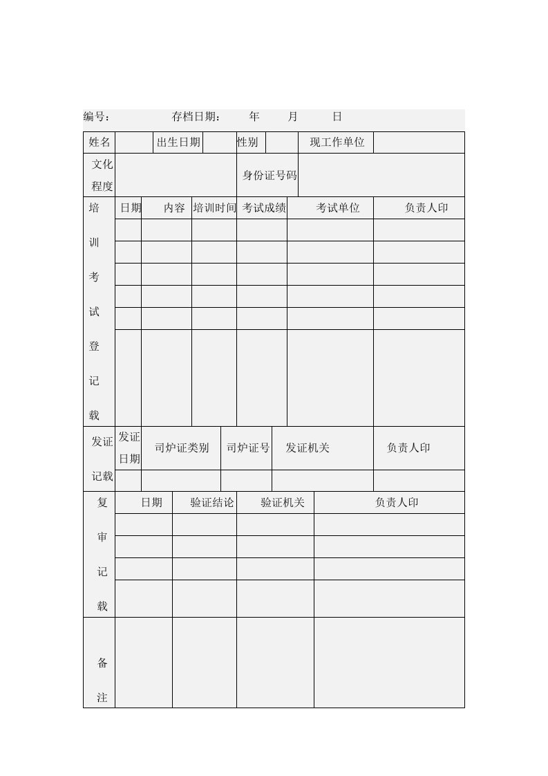 《锅炉司炉人员考核管理规定》