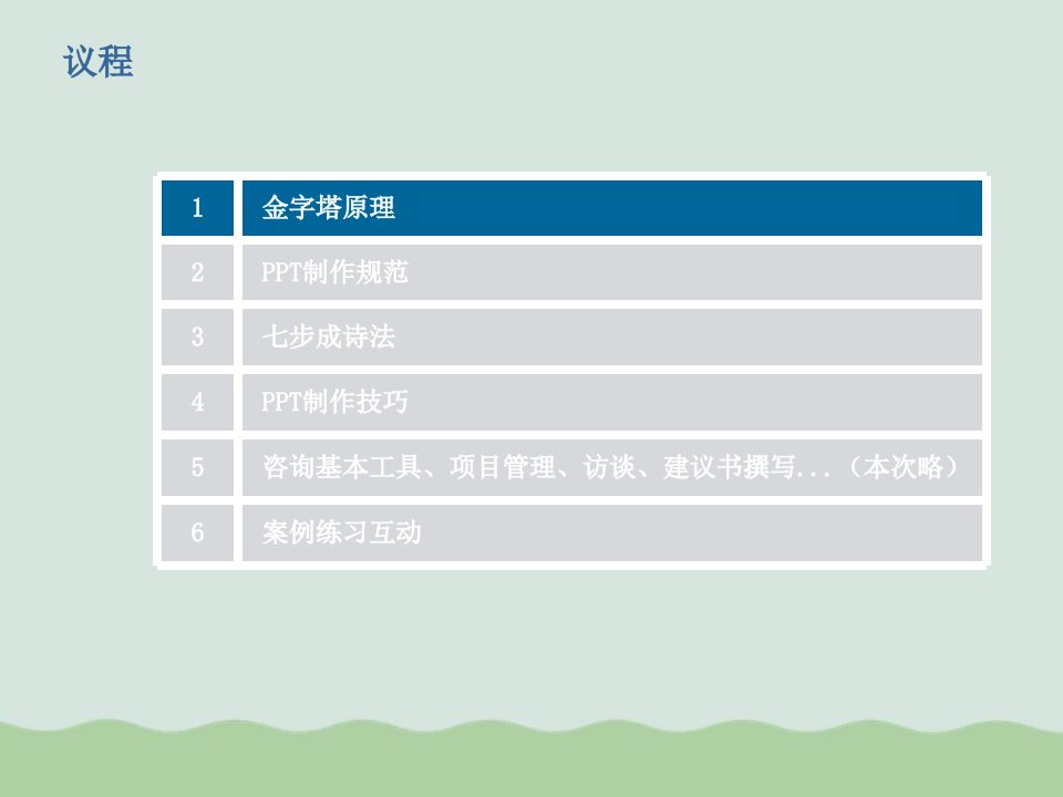 管理咨询业务咨询培训材料ppt课件