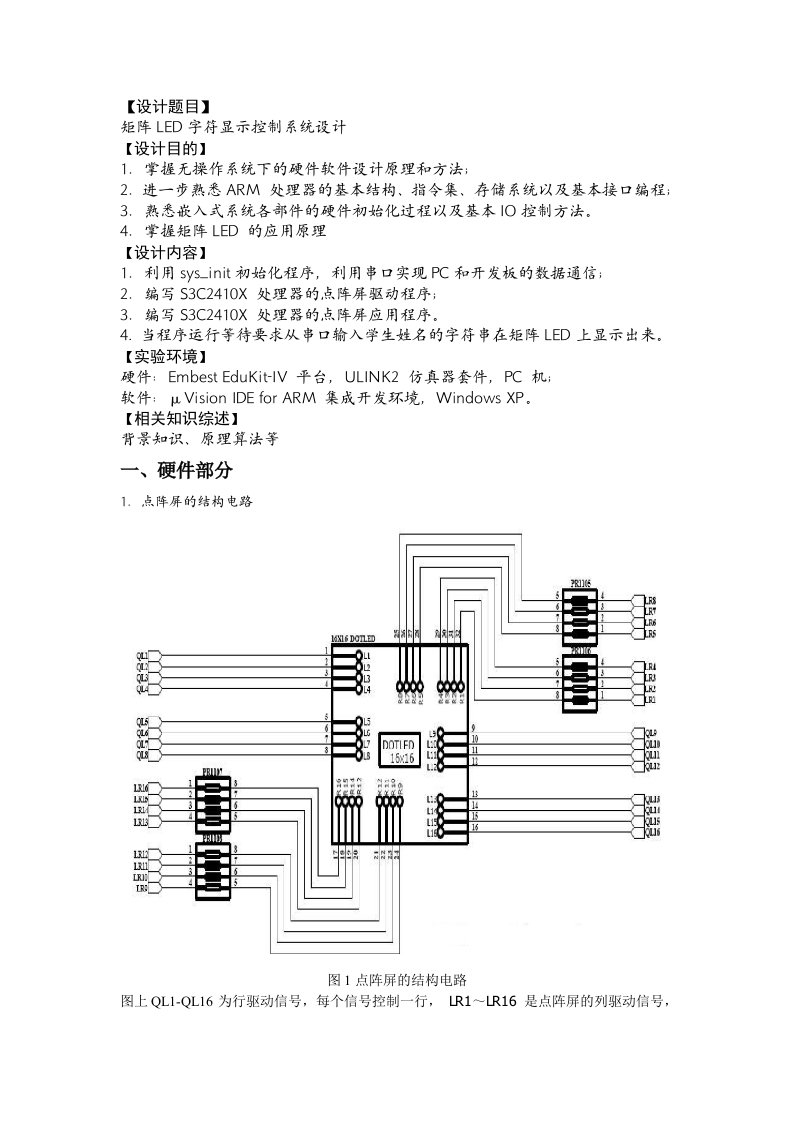 嵌入式LED灯显示