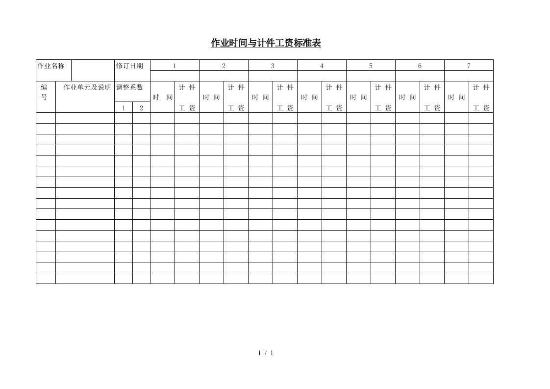 某工厂现场计件工资管理办法5