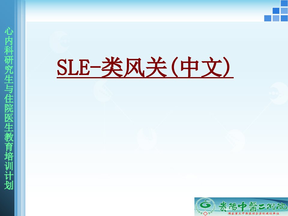 SLE类风关中文经典课件