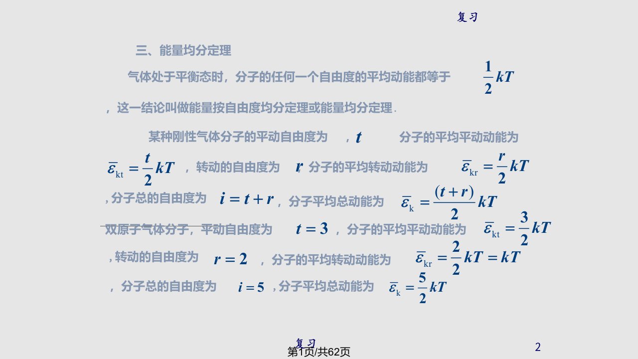 山东建筑大学大学物理下复习资料内有考试原题课件