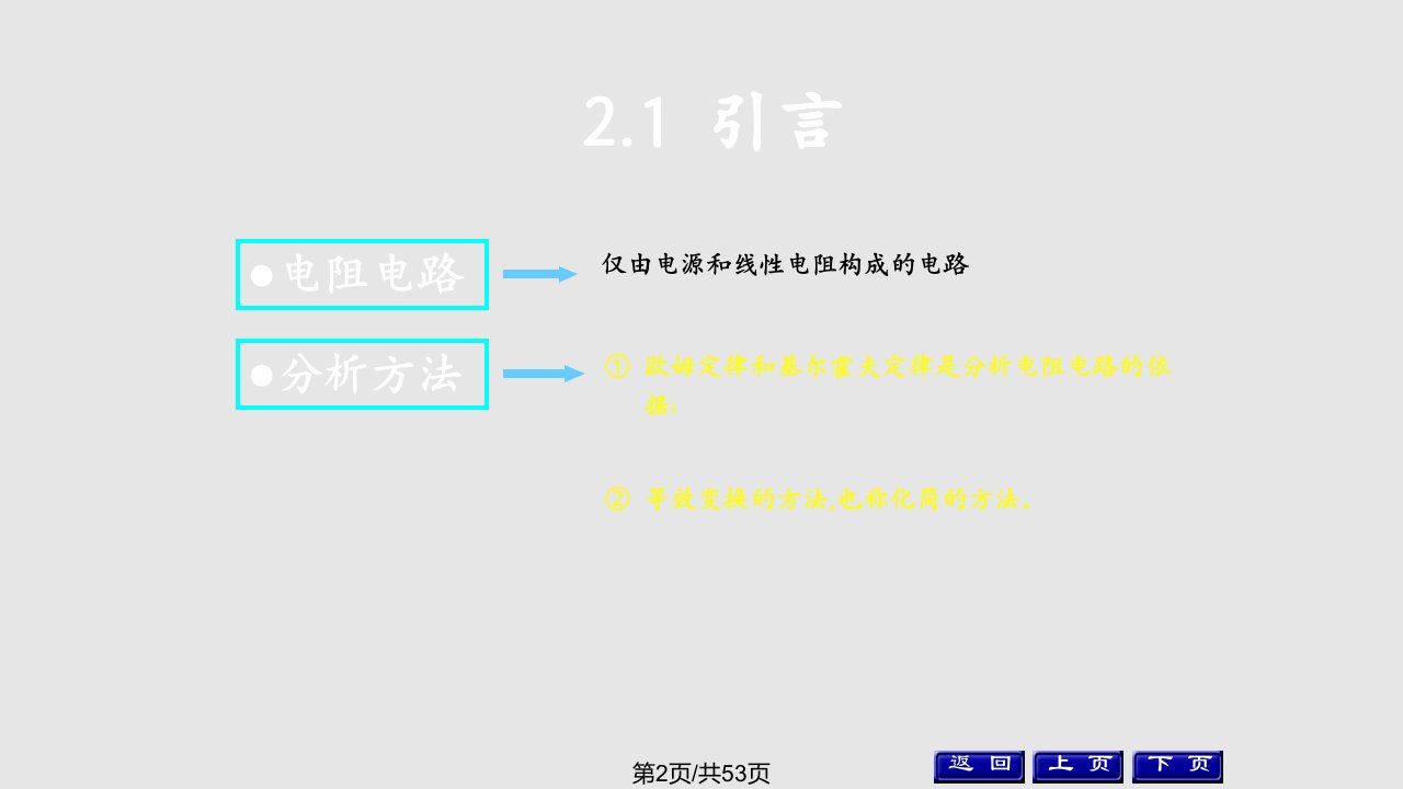 章电阻电路等效变换