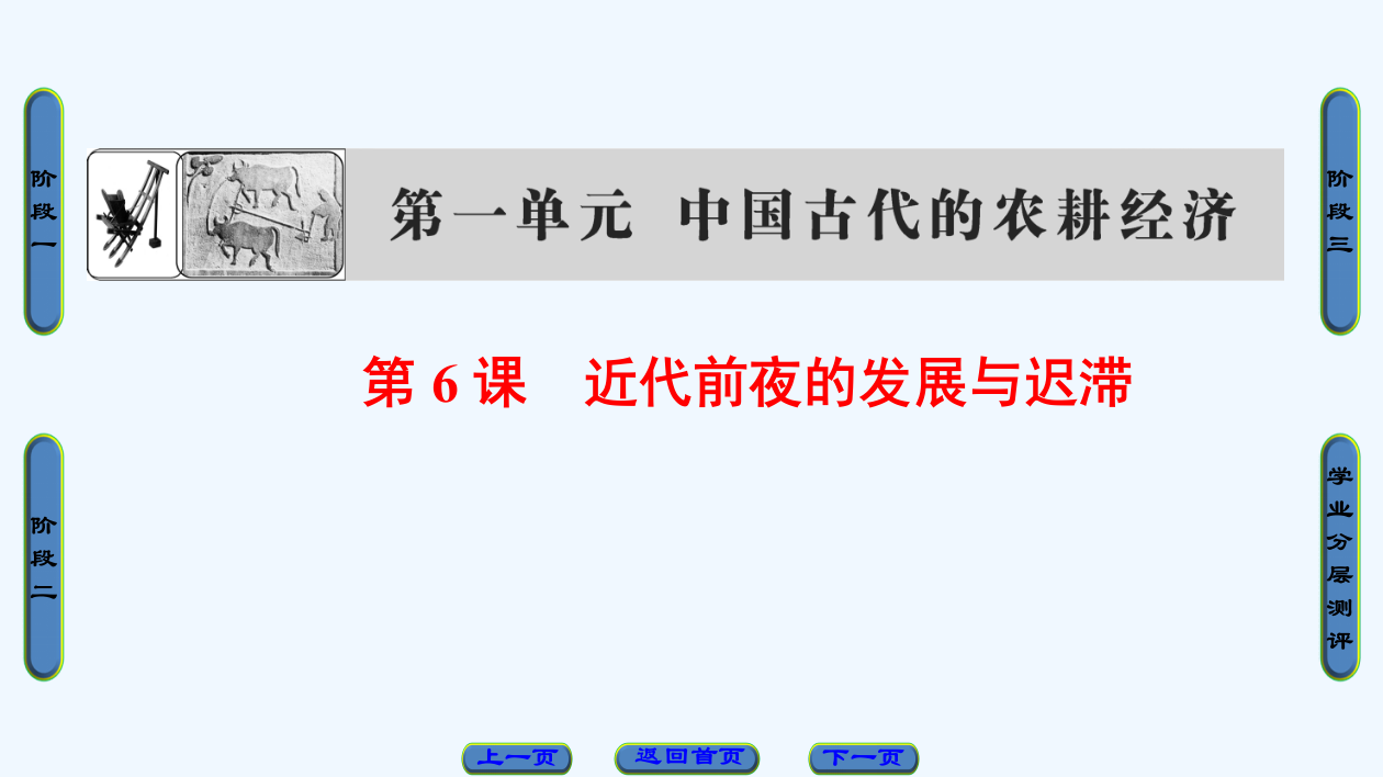 【课堂新坐标】历史岳麓必修二课件：第1单元