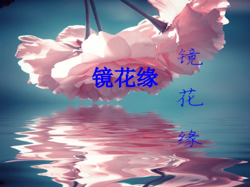 镜花缘PPT课件