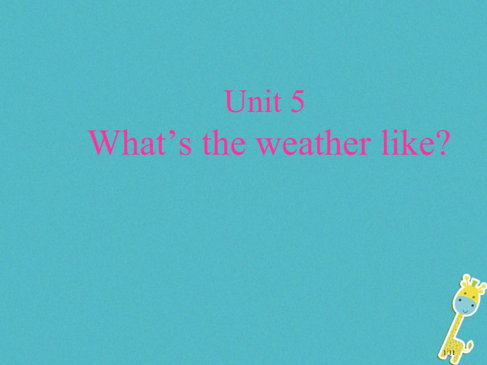 五年级英语下册-unit-5-what’s-the-weather-like-partc全国公开课一