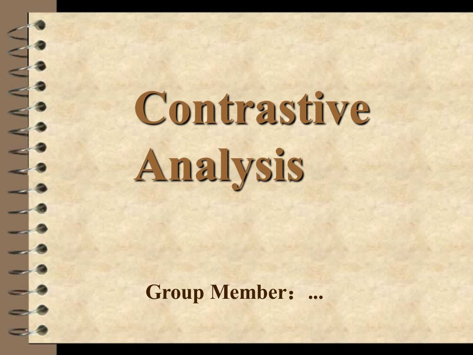 contrastive