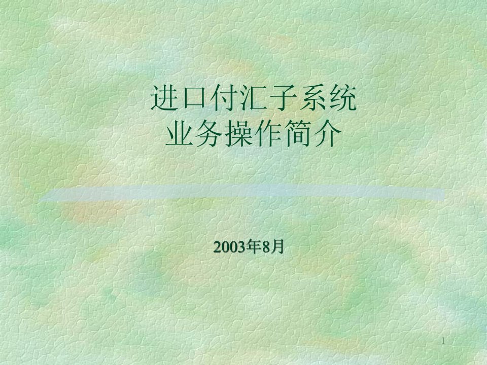 进口付汇-进口报关单付汇核销系统业务需求