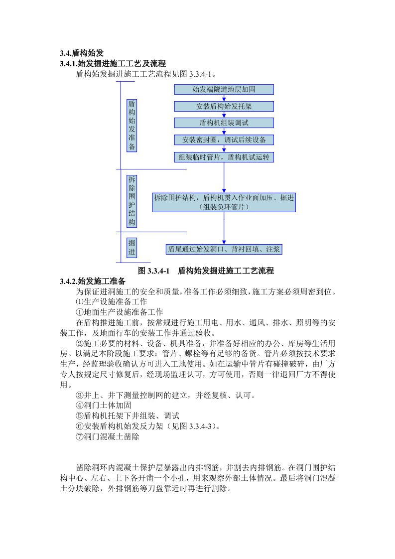 《盾构始发方案》word版