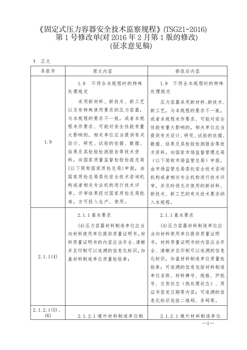 《固定式压力容器安全技术监察规程》(TSG21-2016)