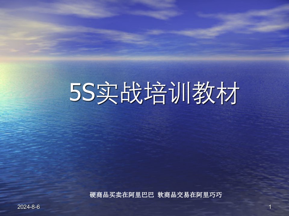 5S实战培训教材