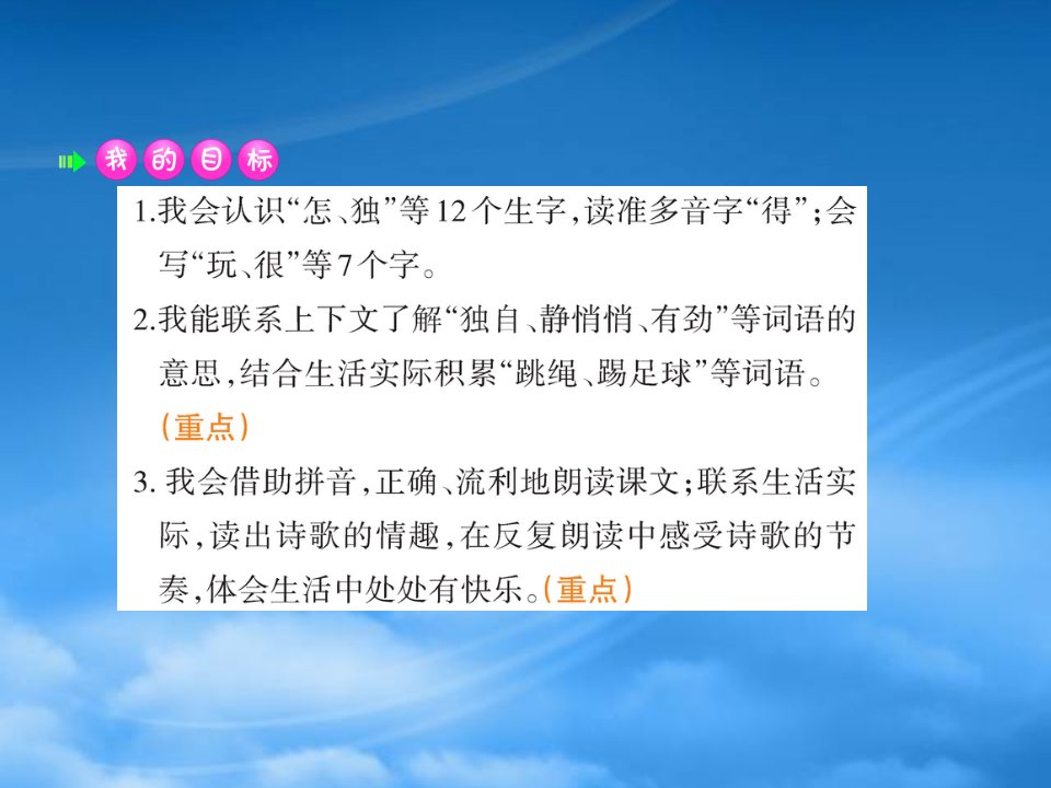 2022一级语文下册第3单元课文27怎么都快乐课堂课件新人教