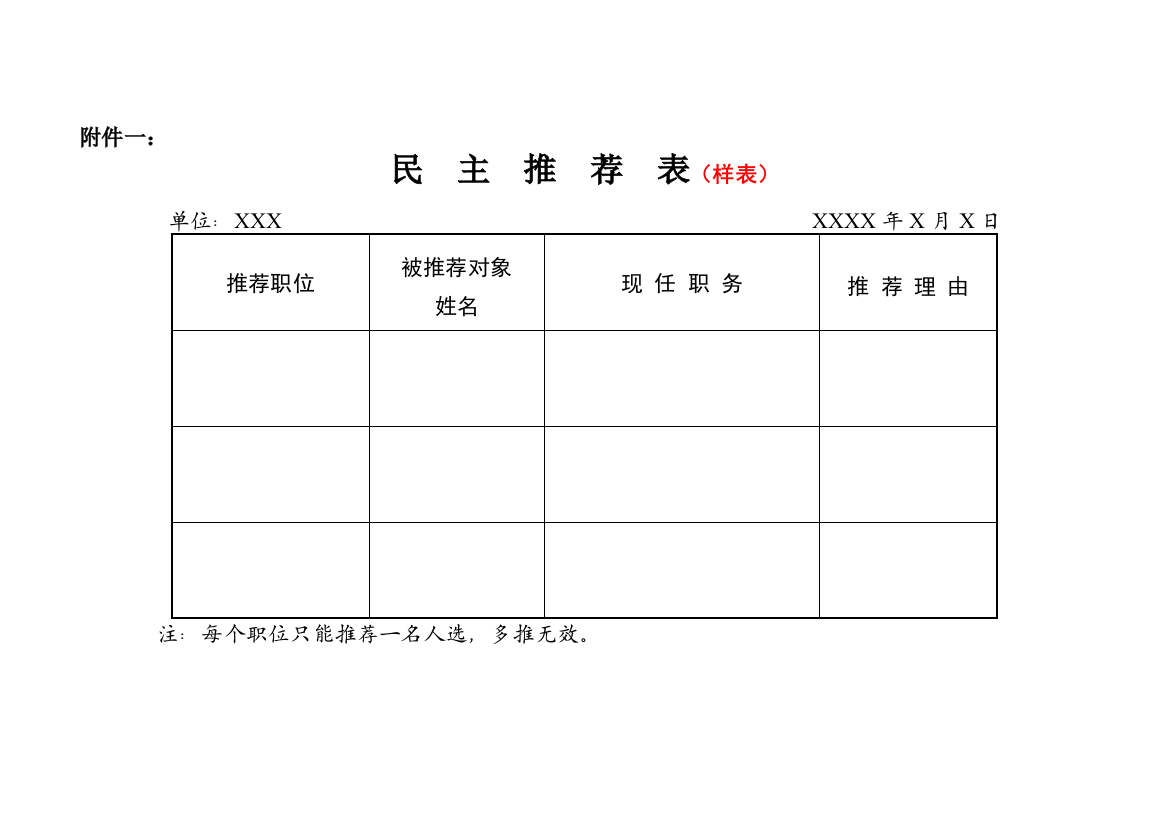 科级干部调整考察方案(一整套流程和方案)