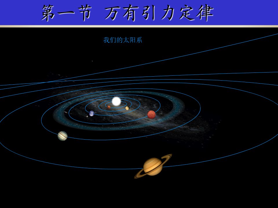 万有引力定律ppt1