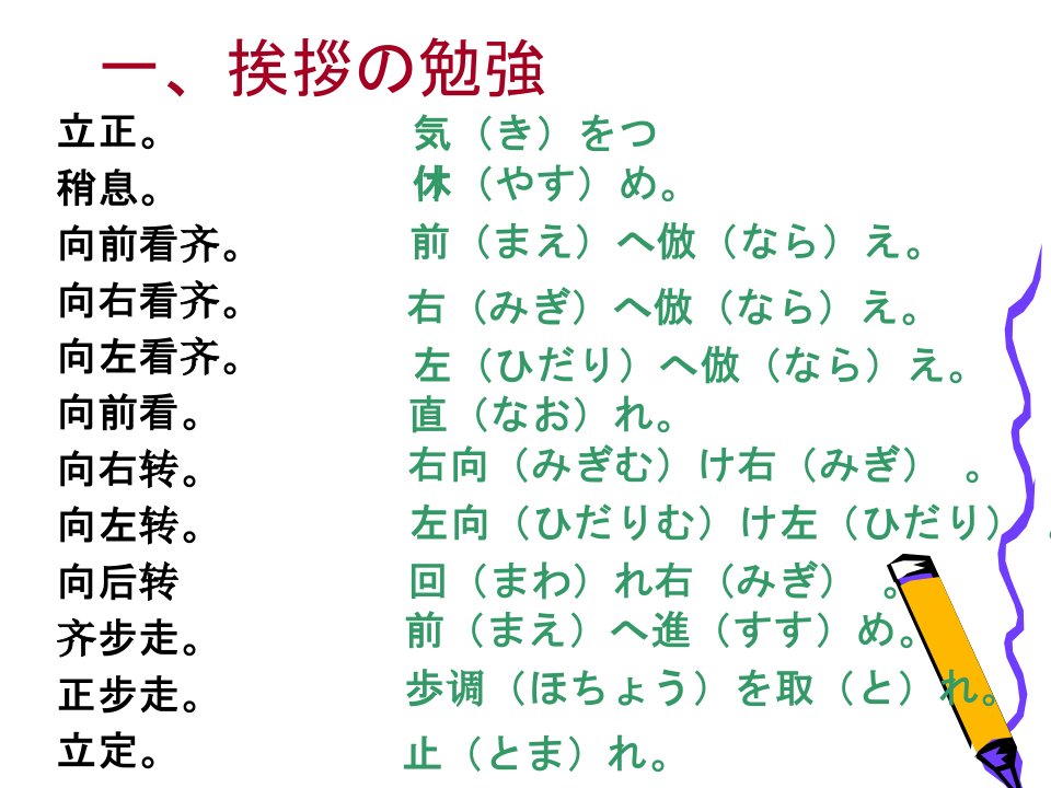 日语入门学习-课件（ppt讲稿）