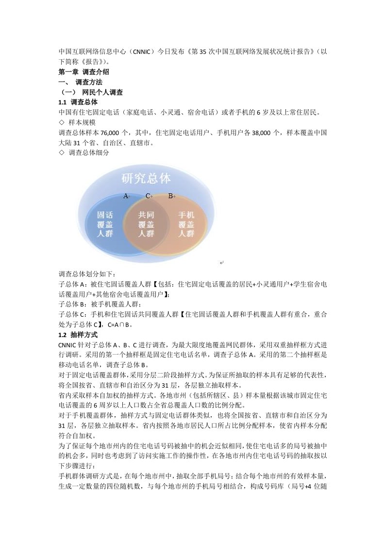 中国互联网发展报告