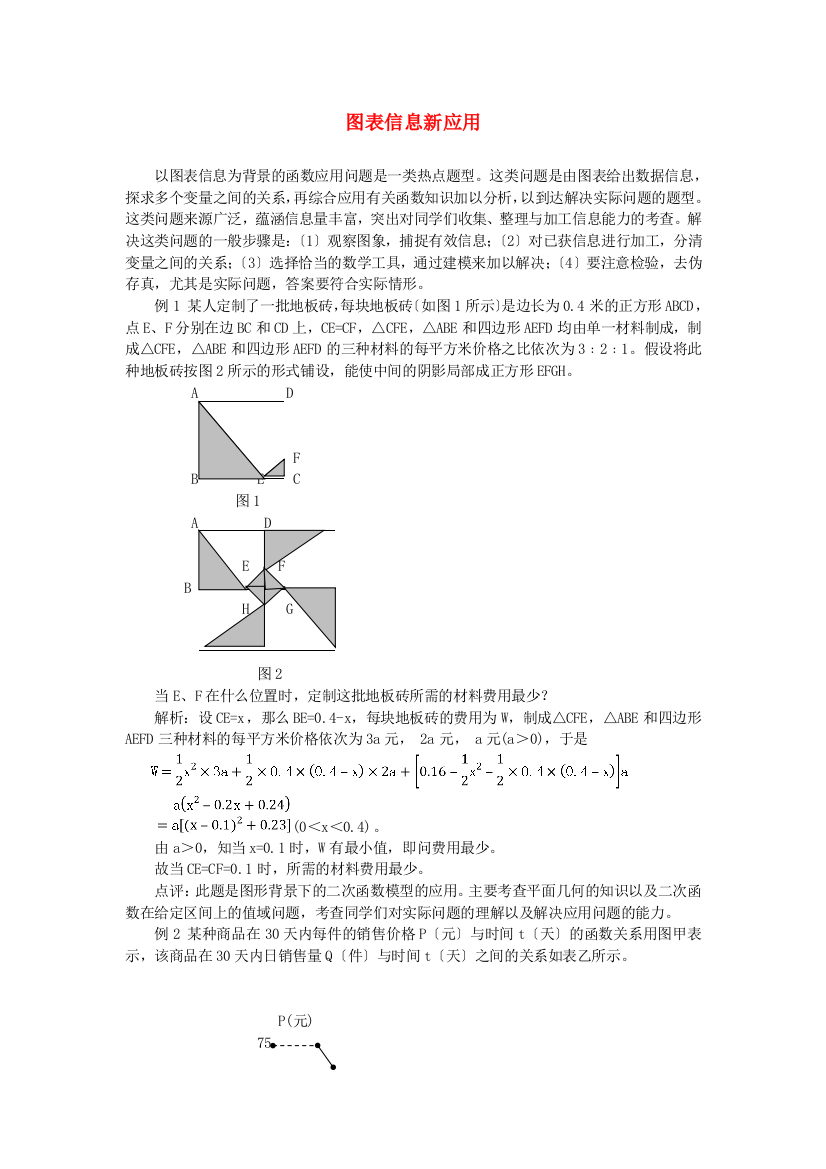 （整理版）图表信息新应用