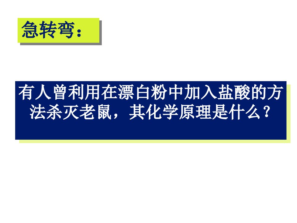 氯气习题分析