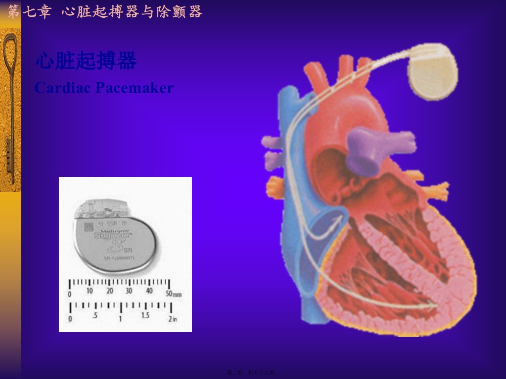 医学专题心脏起搏器与除颤器