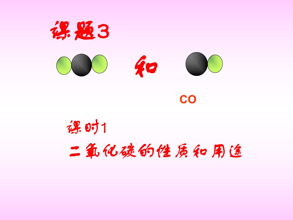 【初中化学】二氧化碳的性质和用途PPT课件1-人教版