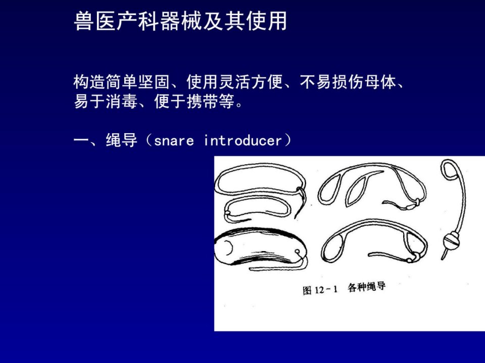 产科器械与助产畜牧兽医农林牧渔专业资料精华课件