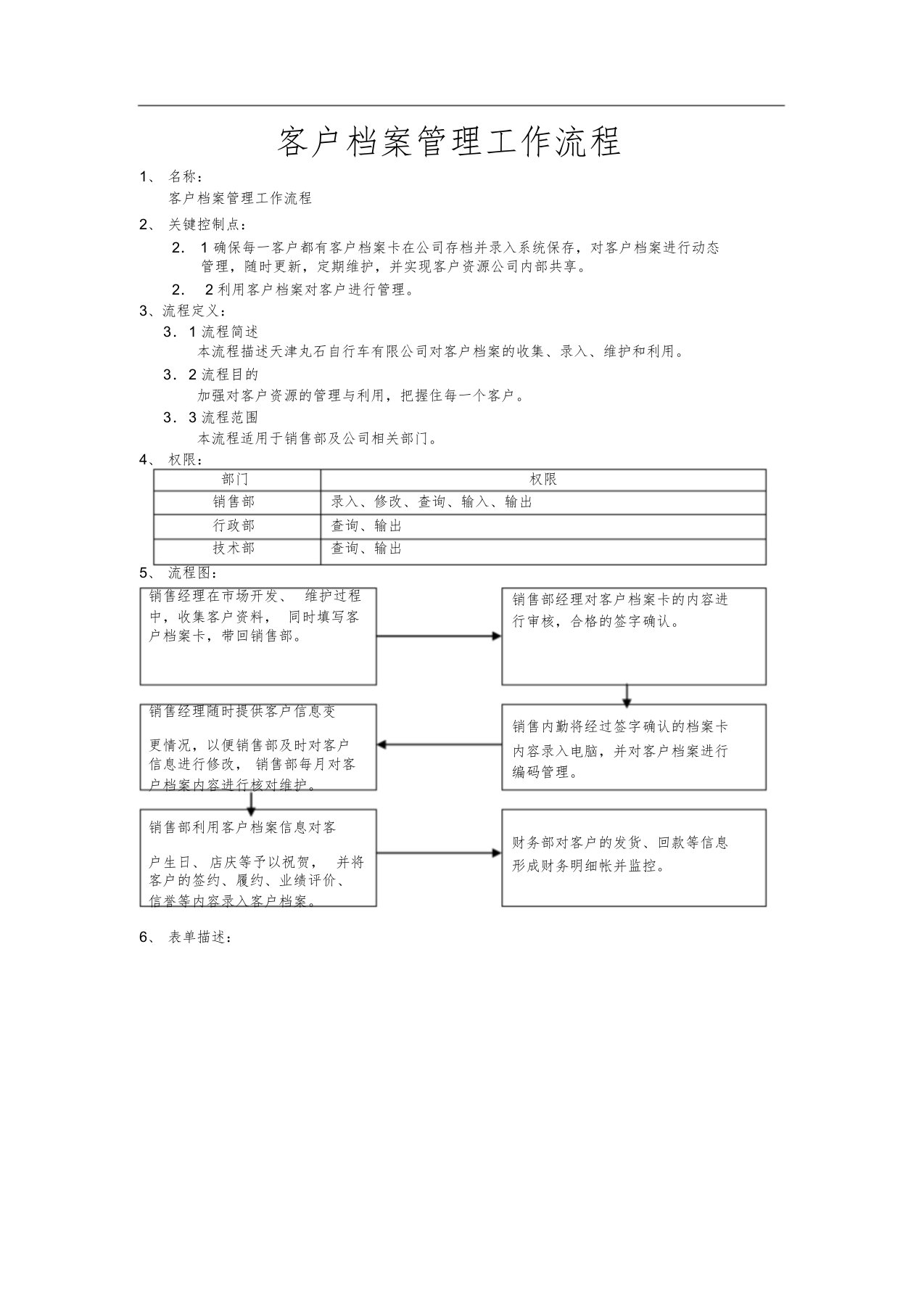 客户档案管理工作流程-精选-精选