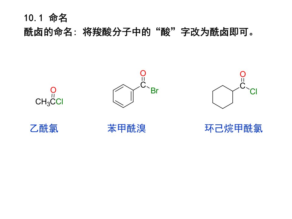 第十章羧酸衍生物化学版