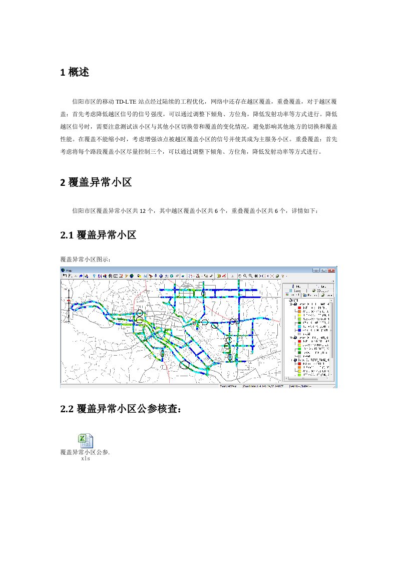 越区覆盖、重叠覆盖