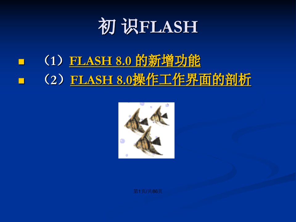 Flash详细教程充电小王子