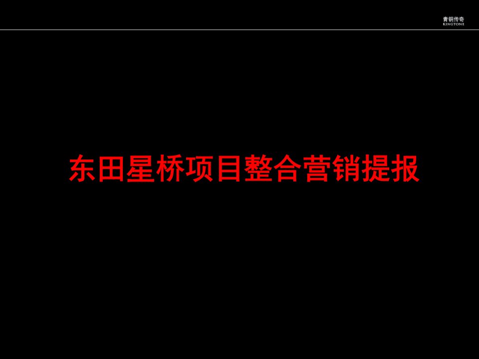 江苏临平东田星桥项目整合营销提报_138页