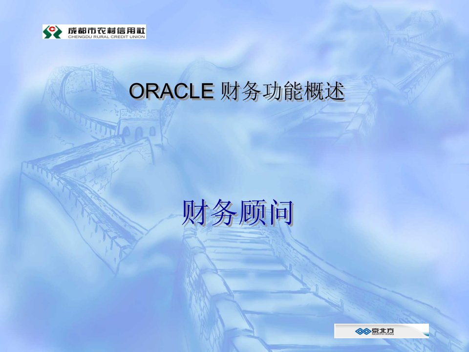 ORACLE财务功能概述