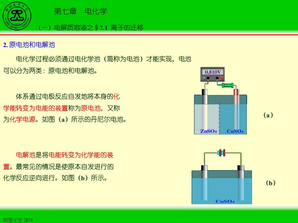 第七章电化学课件