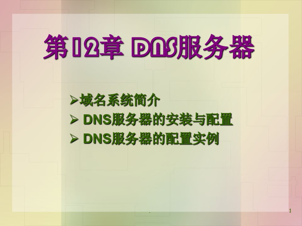 《dns服务器》ppt课件