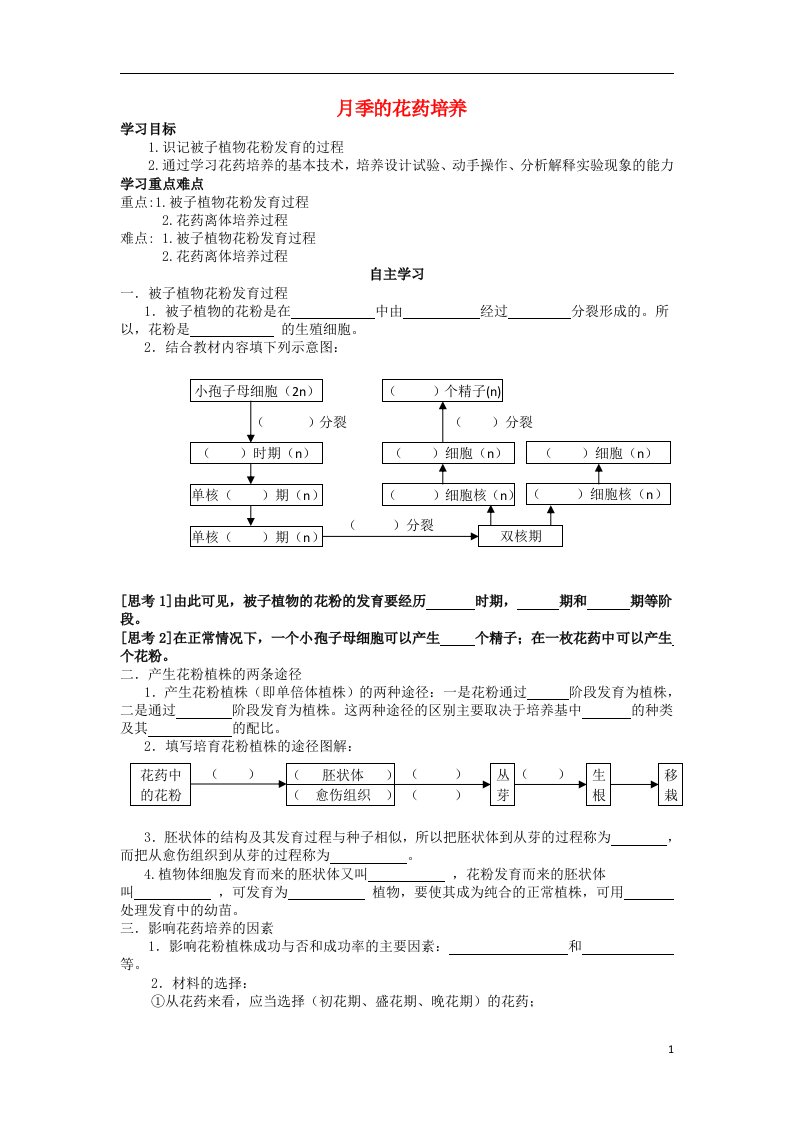 高中生物