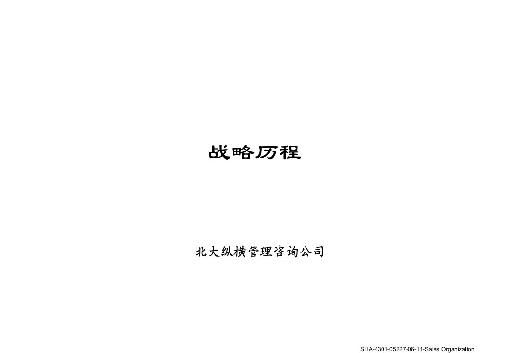 战略历程（PPT