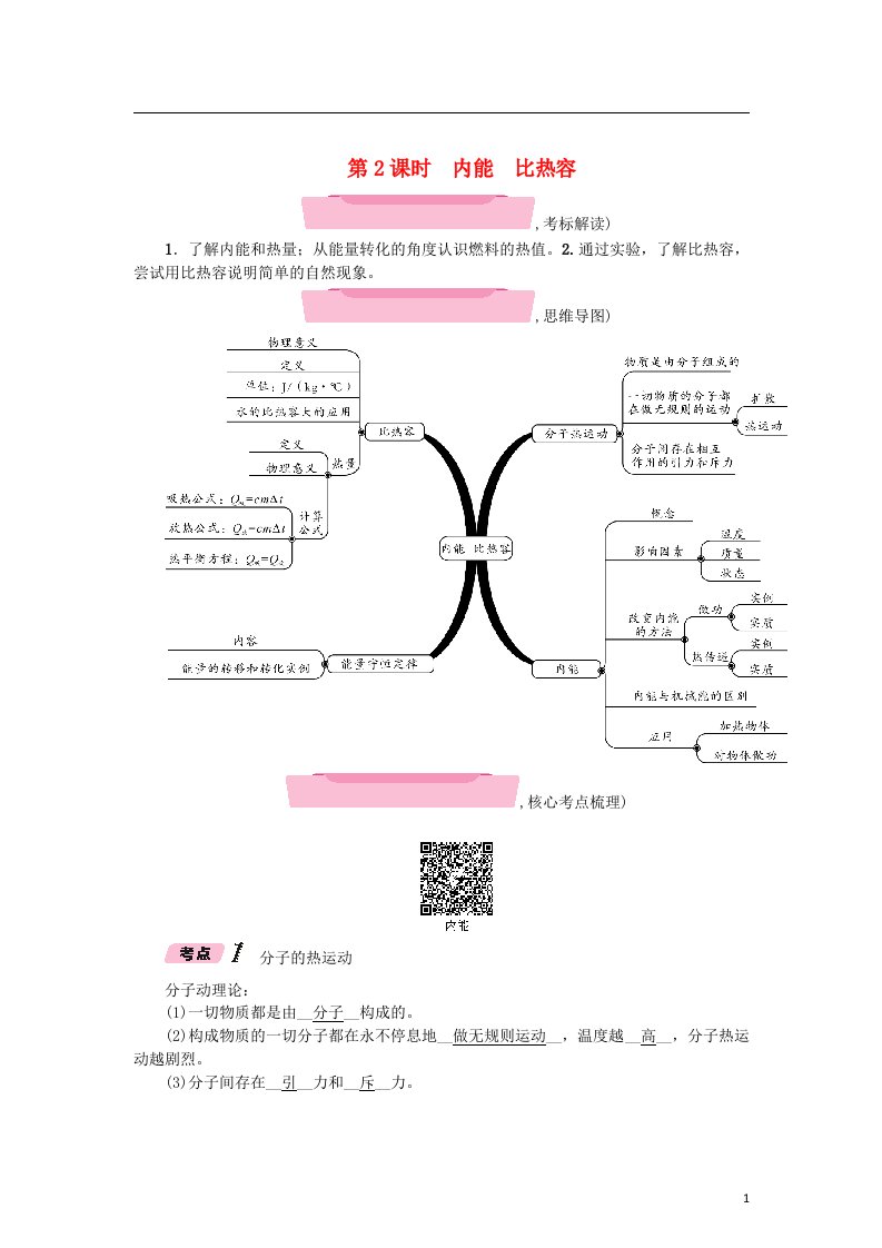 中考物理总复习