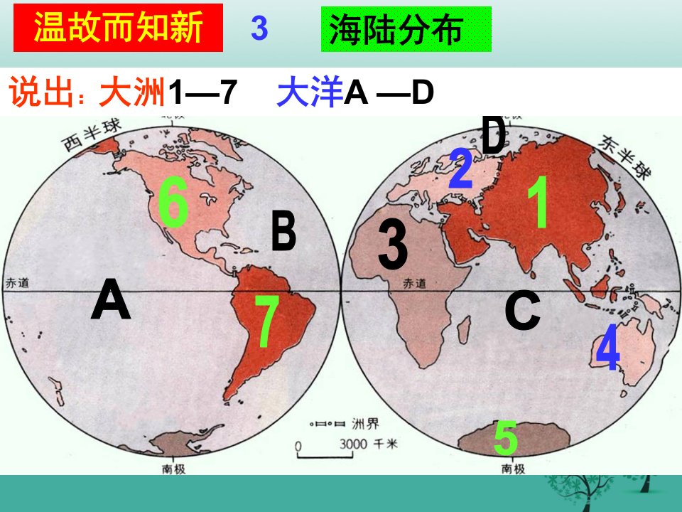 七年级地理上册24海陆变迁课件2新版湘教版