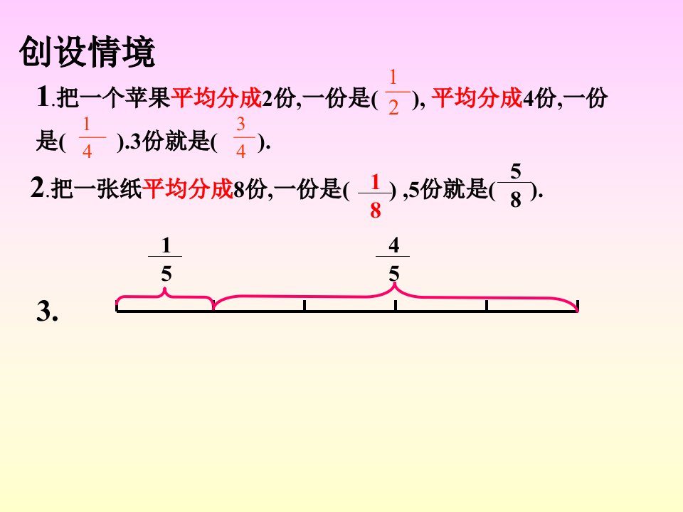 分数的意义李俊丽