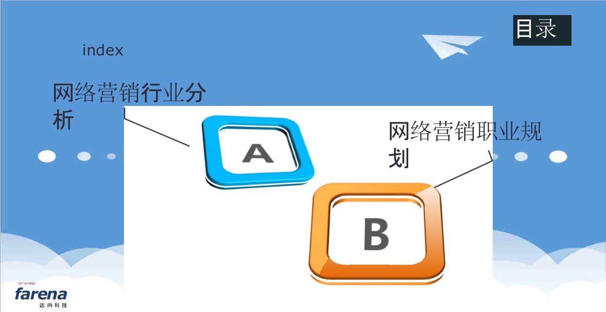 行业分析-针对网络营销行业分析和职业规划