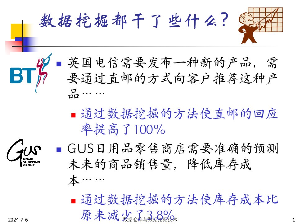 数据仓库和数据挖掘技术ppt课件