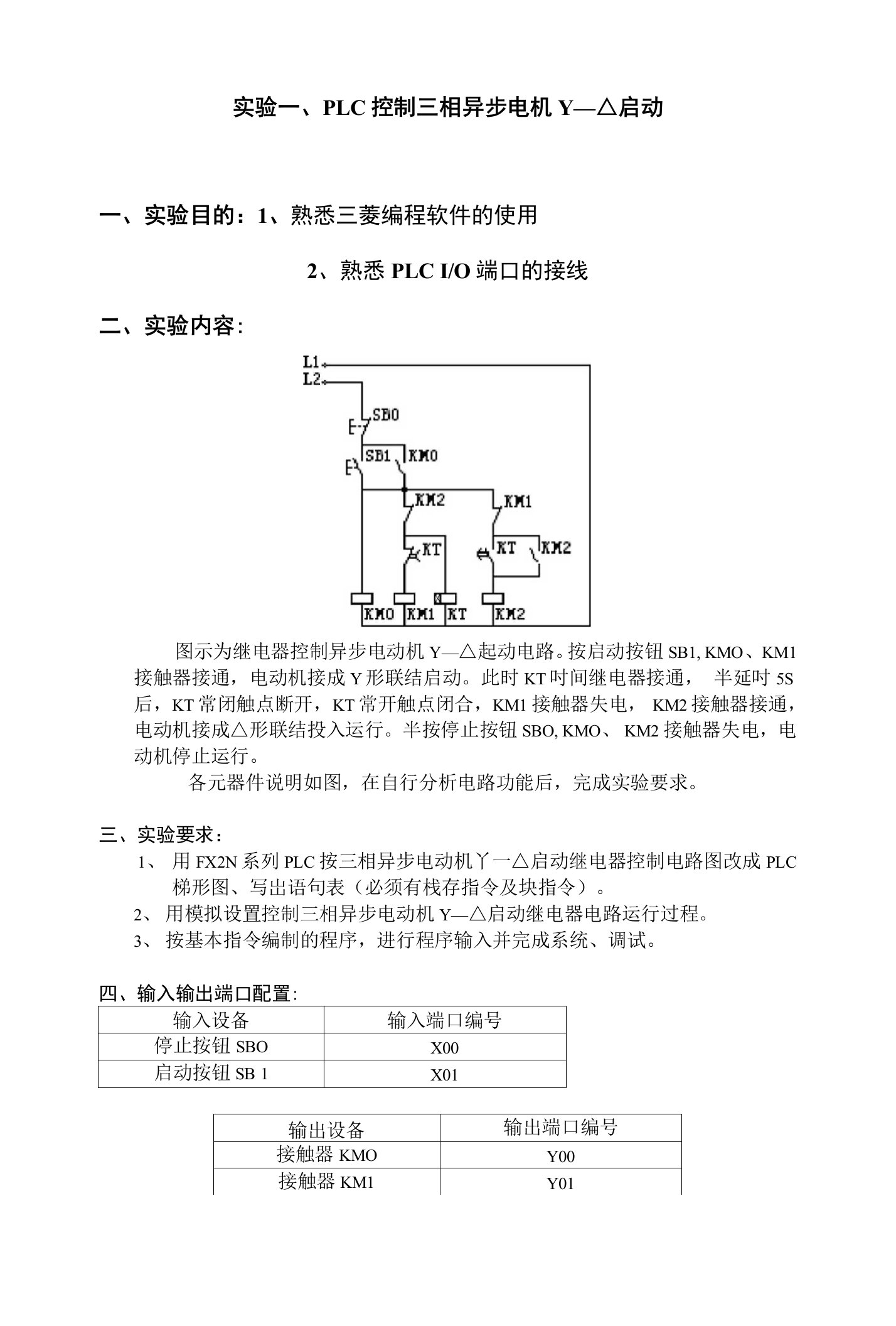 【精品】PLC实验报告