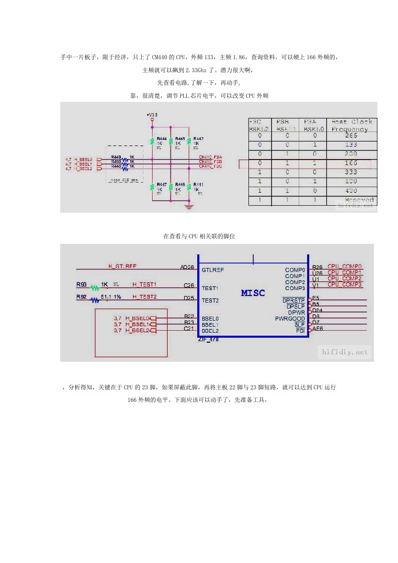 笔记本硬超频