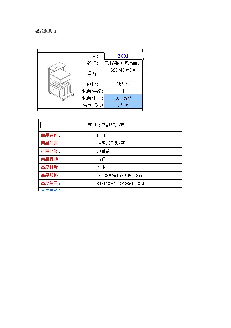 板式家具-1