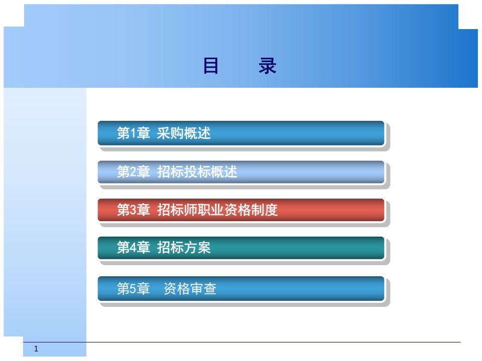 招标师考试招标采购专业实务试题教程