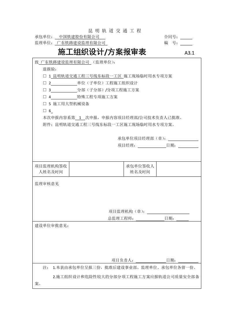 施工现场临时用水专项方案