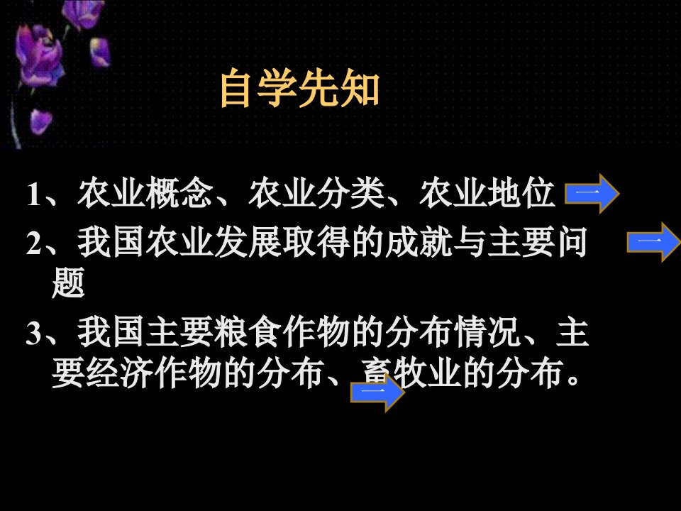 最新地理11农业课件湘教版八年级下精品课件