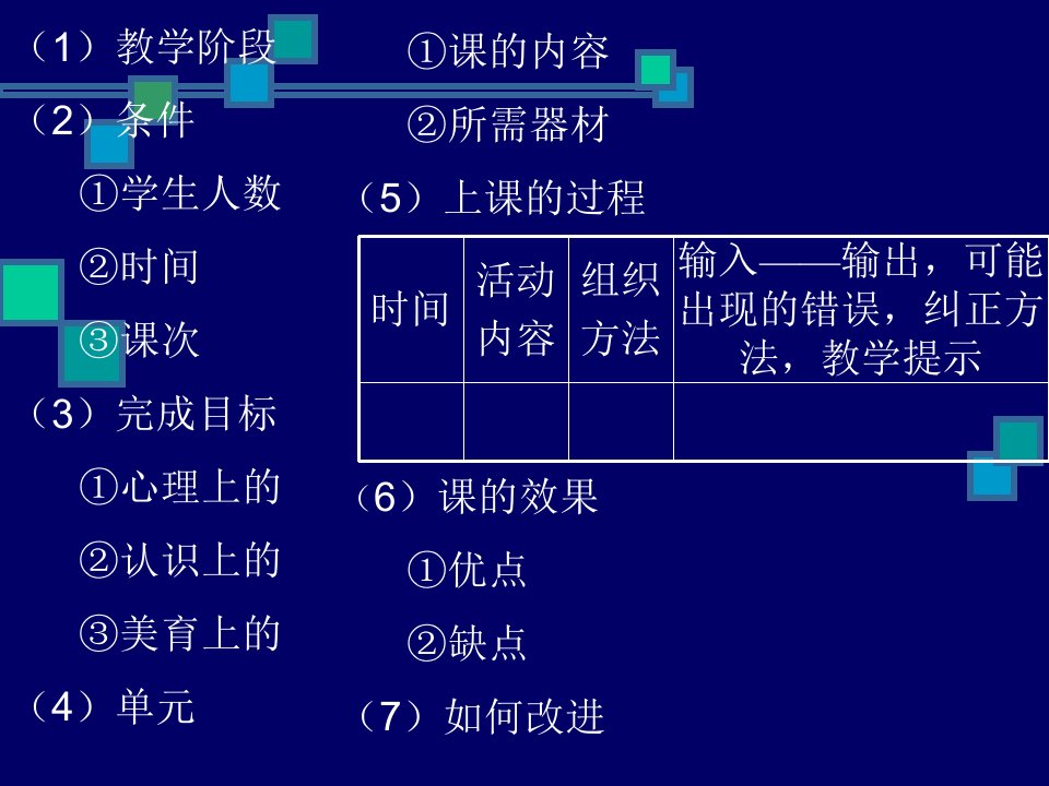 国外中小学教案设计