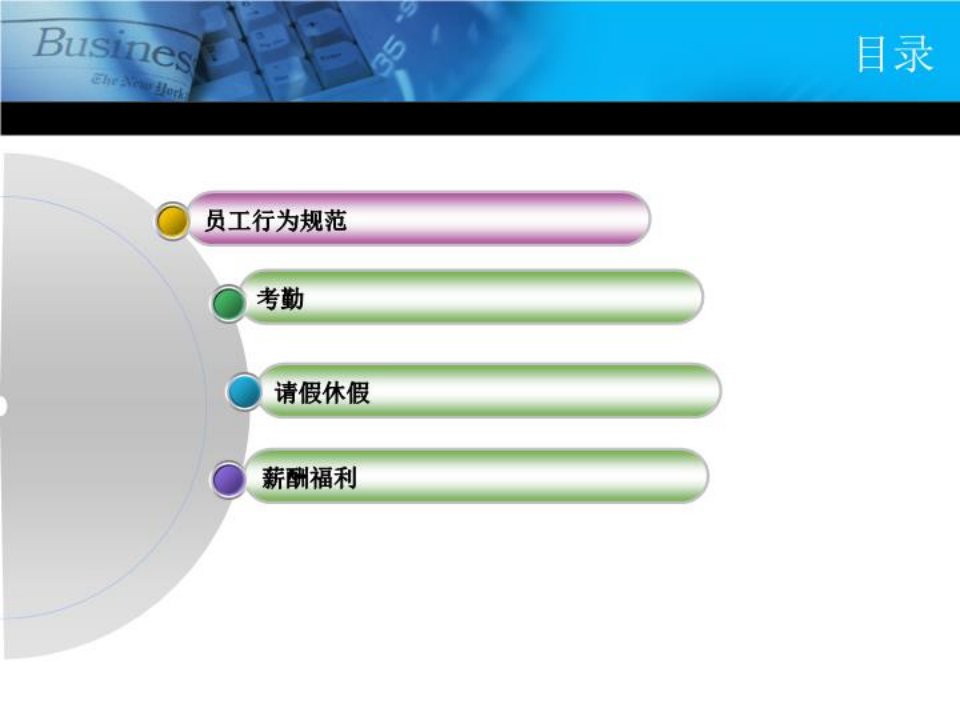 公司规章制度PPT课件